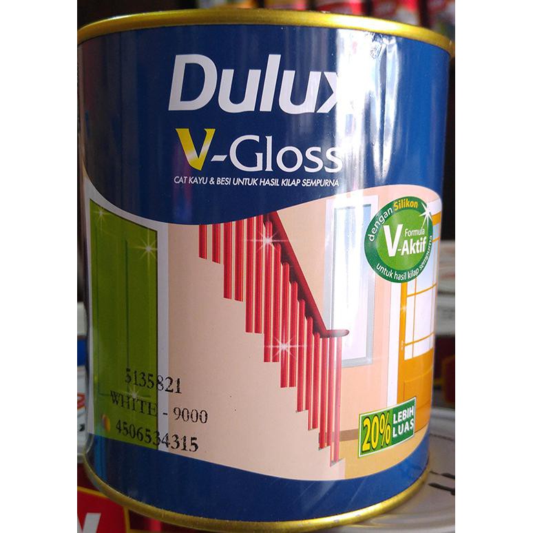 Jual Cat Minyak Dulux V Gloss Kayu Besi Shopee Indonesia 0134