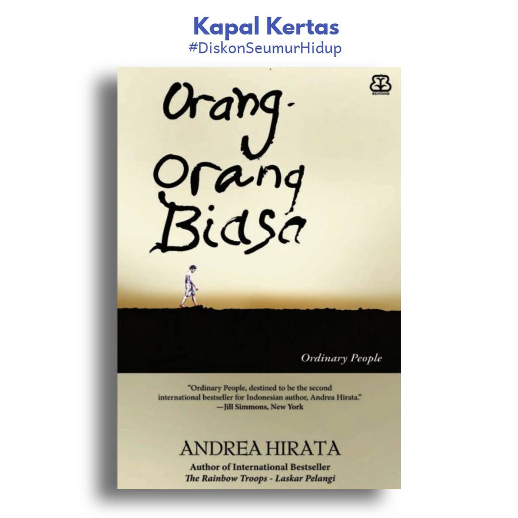 ANDREA HIRATA - ORANG ORANG BIASA ANDREA HIRATA ORDINARY PEOPLE NEW