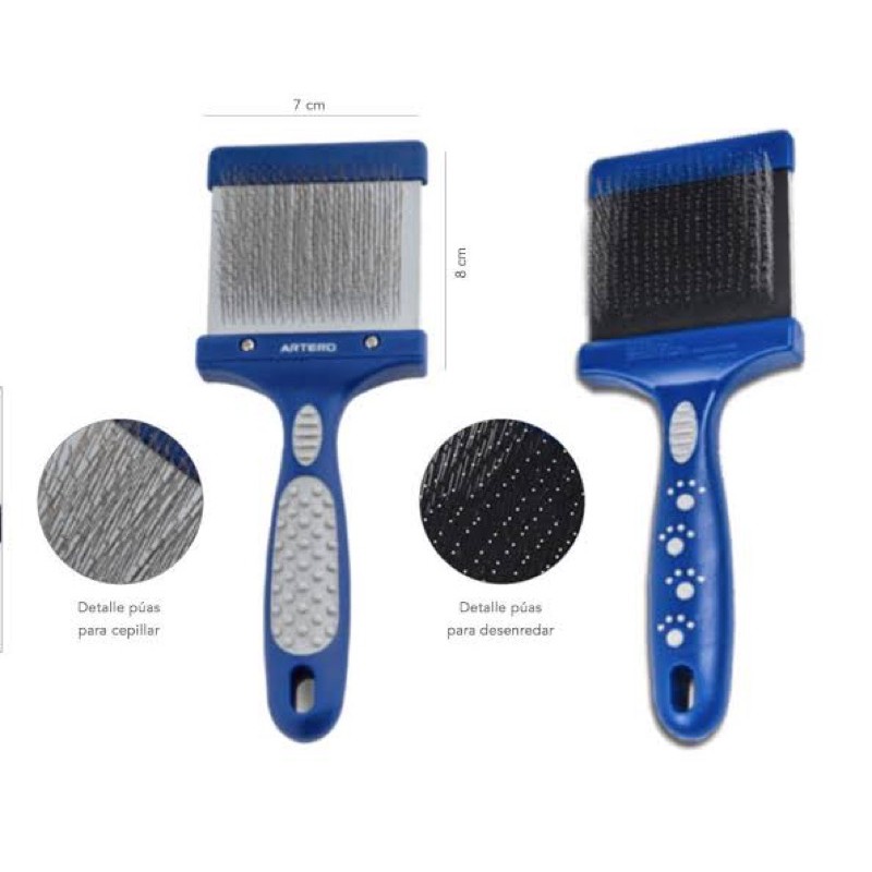 Artero Double Flexible Slicker Atau Pet Brush Sisir Anjing Atau Kucing Shopee Indonesia