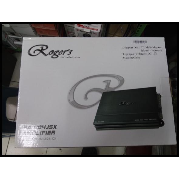 Promo Terbatas Power 4 Channel Rogers By Alpine