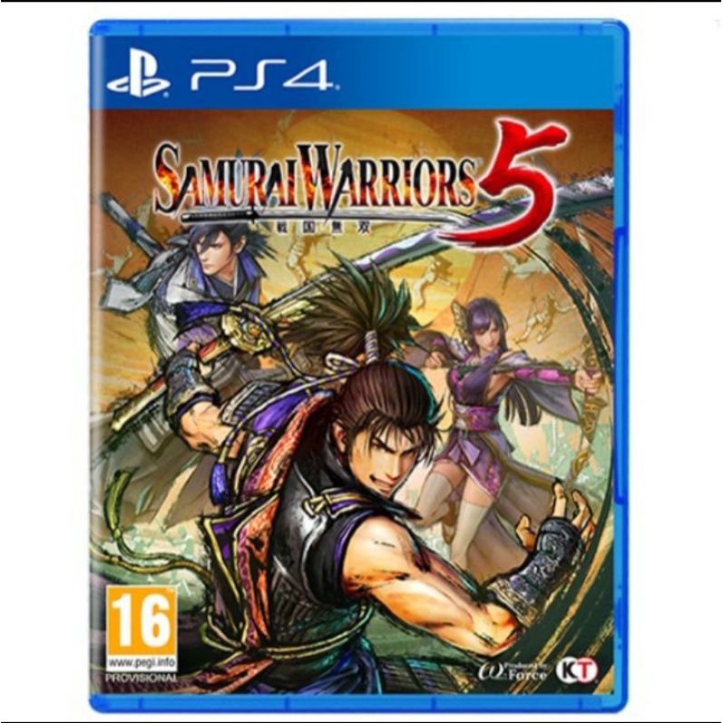 Kaset ps4 original Samurai Warriors 5