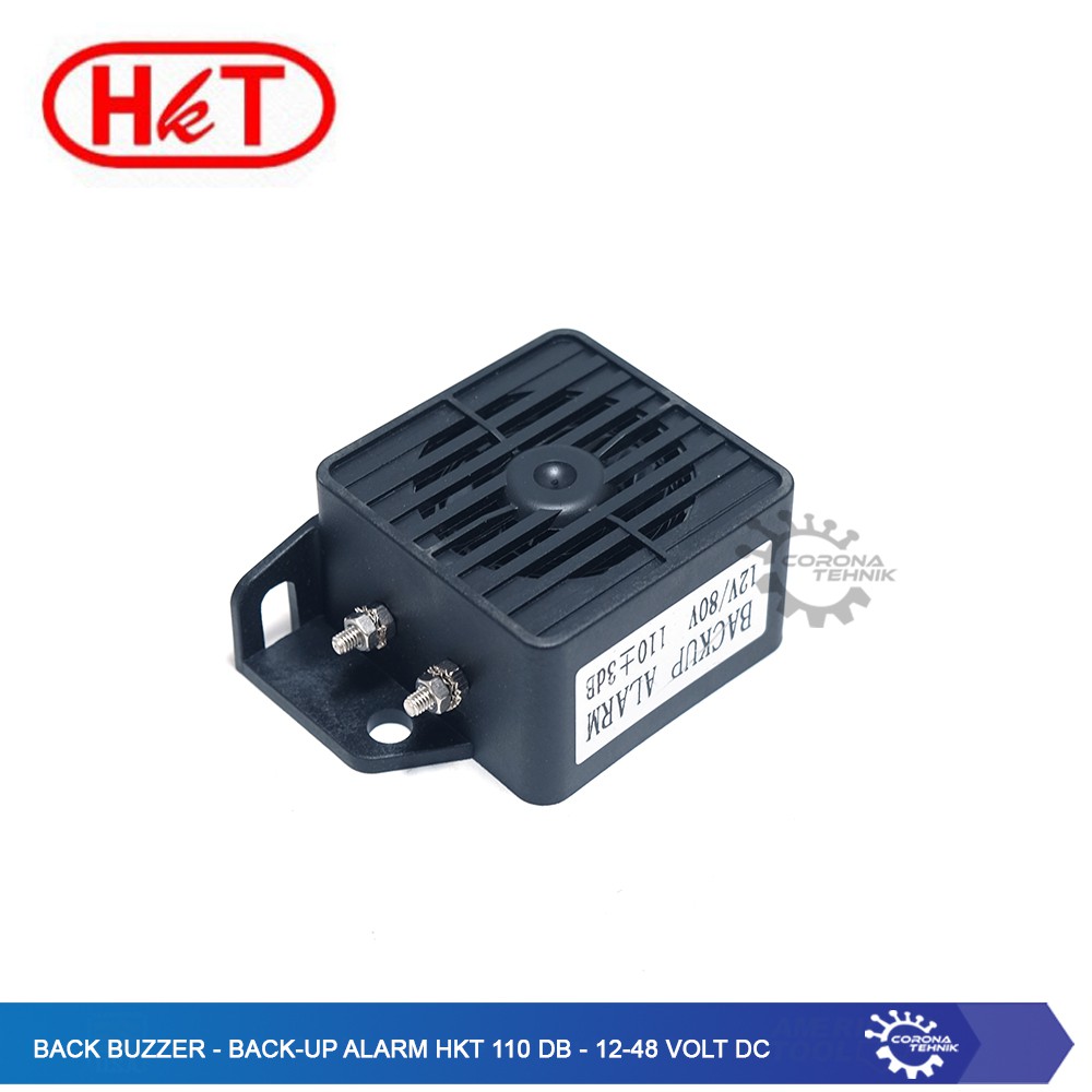 Back Buzzer - Back-Up Alarm HKT 110 dB - 12-48 Volt DC