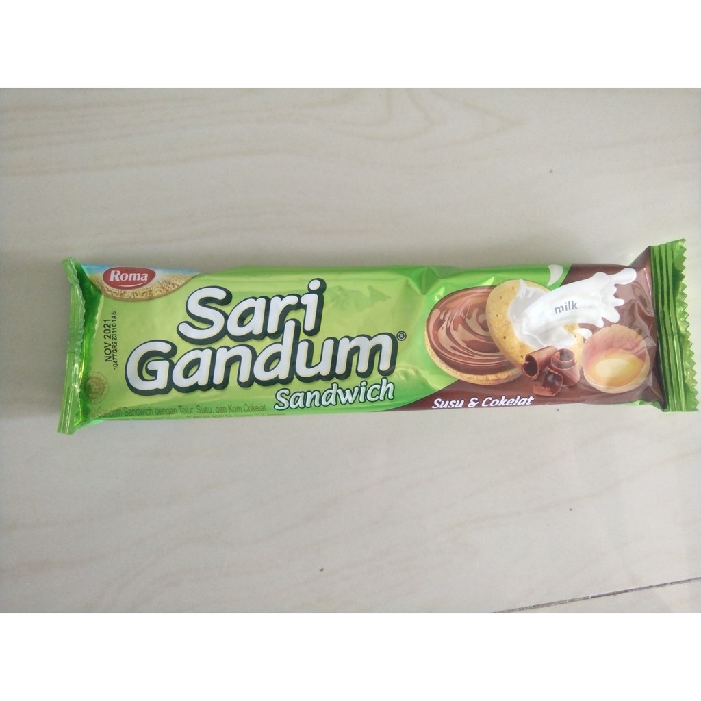 

SARI GANDUM RASA SUSU COKLAT 30G