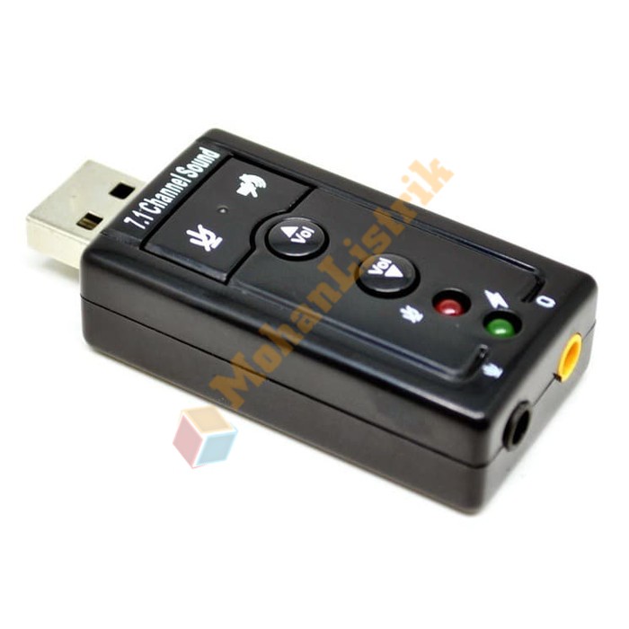 Soundcard Adapter USB Mini 7.1 Channel / Sound Card USB 7.1 External