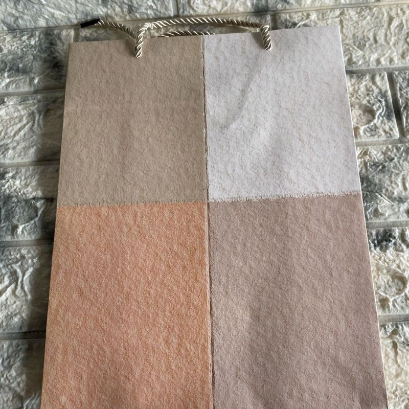 

paperbag bronze motif kotak kotak
