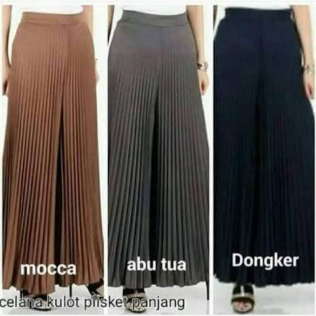 CELANA / CELANA KULOT/CELANA PLISKET / CELANA KULOT  PLISKET / PLISKET MURAH / CELANA MURAH