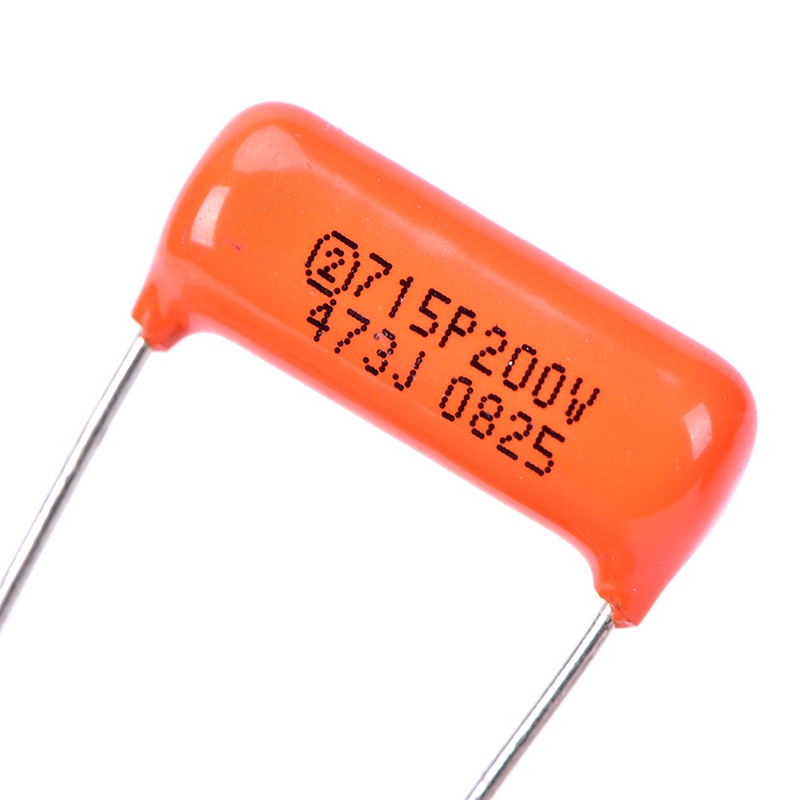 【Theredsunrisesiwy.id】1pc Electric Guitar Single Coil Pickup Acoustic Capacitor 0.047uf 473J