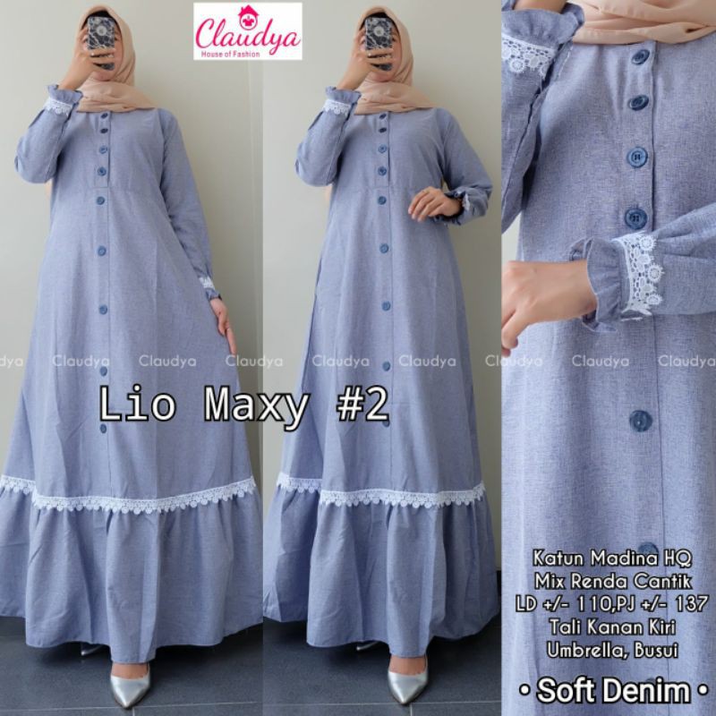 Gamis Best Seller Lio maxy #2 by Claudya