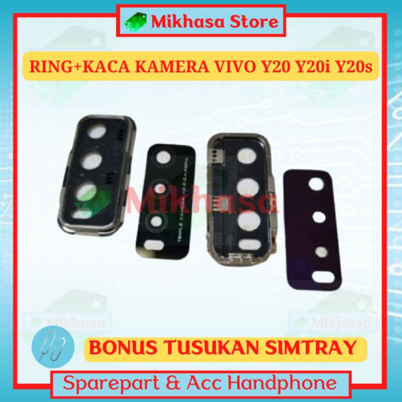 Ring Lensa Kaca Kamera Belakang Hp VIVO Y20 Y20i Y20s