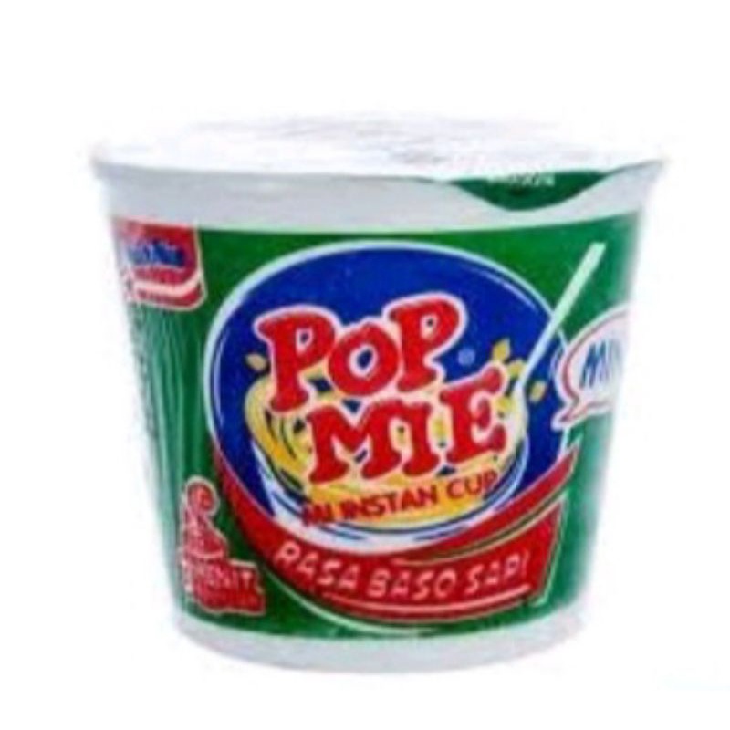 

Pop Mie Mini Baso Sapi / Soto Mie / Ayam Bawang