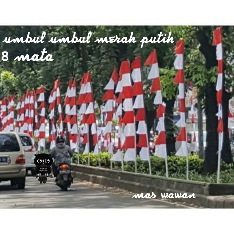 BENDERA UMBUL UMBUL 8 MATA