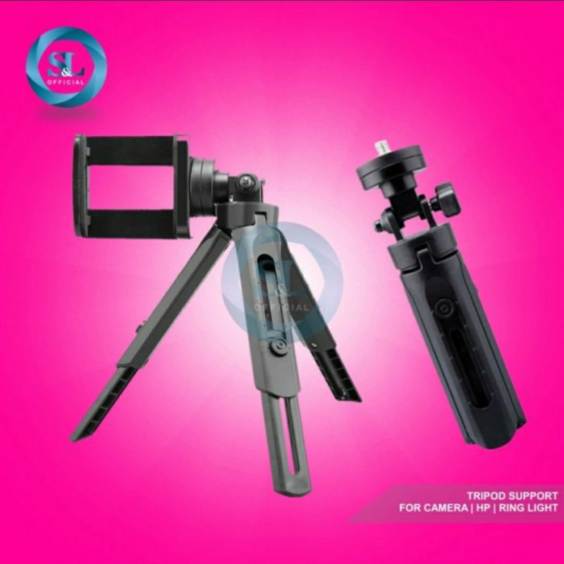 TRIPOD SUPORT MINI, STAND HOLDER HP,TRIPOD MINI LEVEL 4