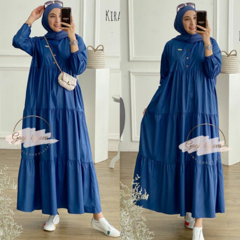 SEMIDRESS KIRANIA ori GAGIL FASHION BY OVA