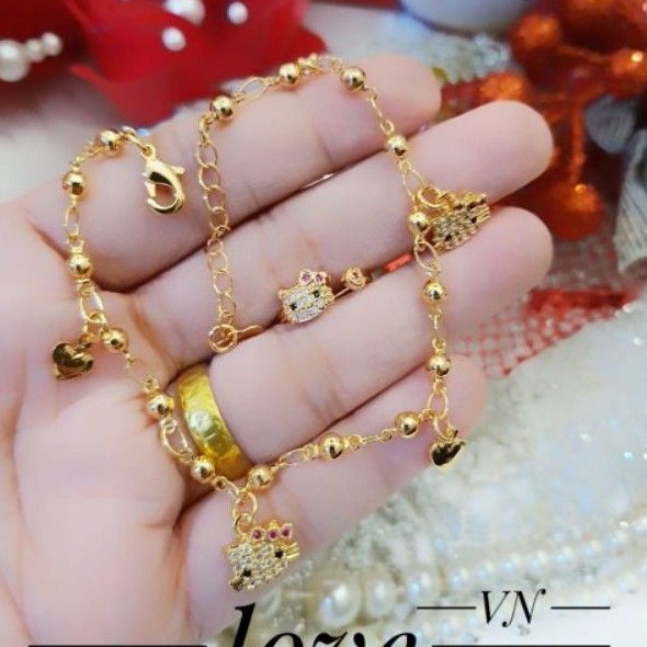 Xuping gelang tangan dan cincin anak 1847