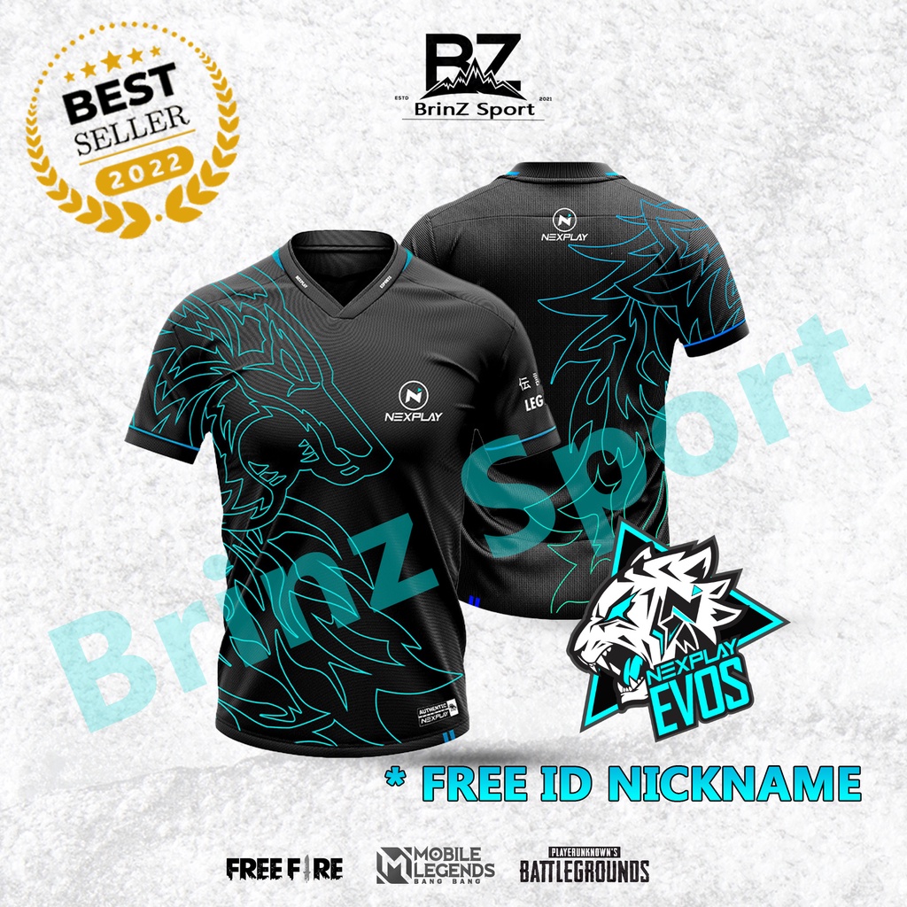 JERSEY NEXPLAY EVOS TERBARU MPL PH FREE ID NICKNAME