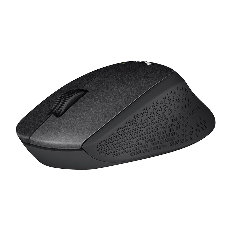 Logitech M331 Silent Plus Mouse Wireless Tidak Bunyi Klik Tanpa Kabel - Original