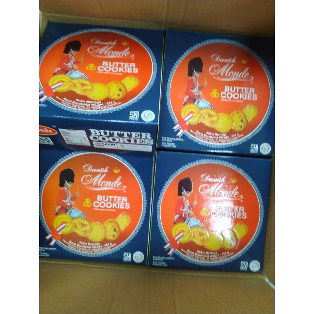 

Biskuit Monde Butter Cookies 454gr