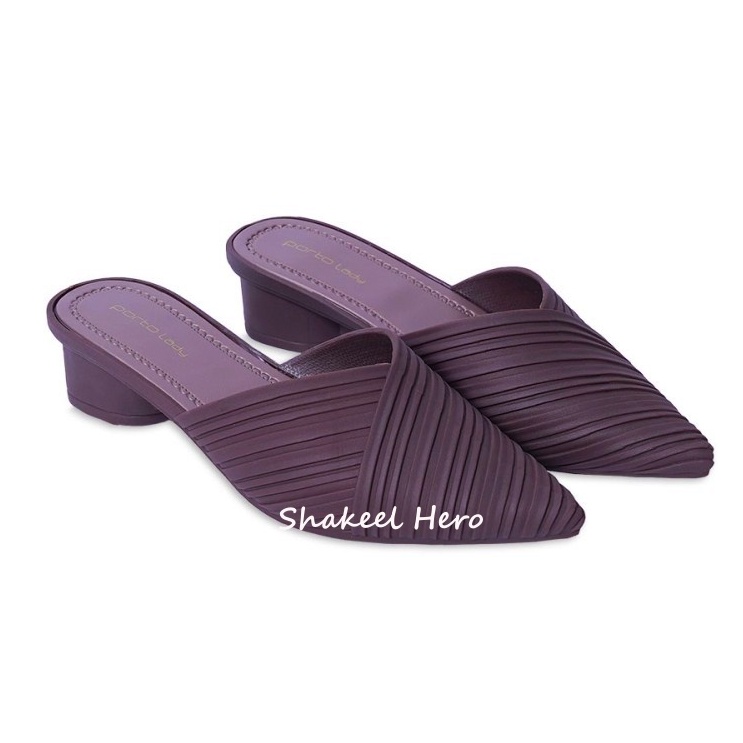 Sepatu Wanita Wedges Cantik Casual Selop Nyaman Terbaru Porto BSV