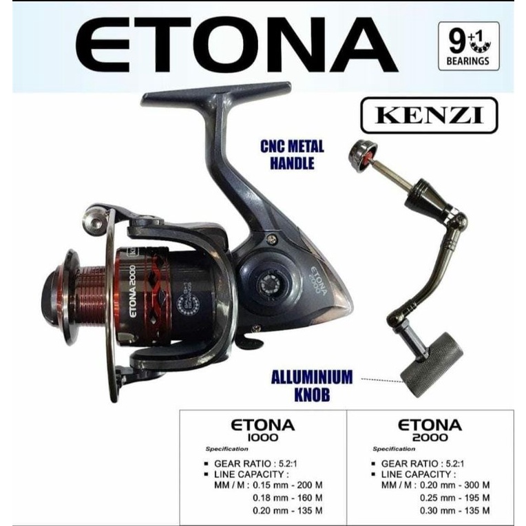 Reel Kenzi Etona 1000,2000