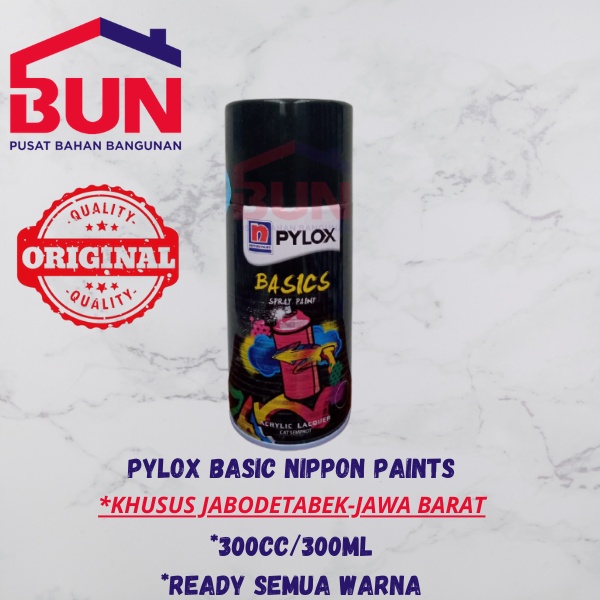 Pylox PIlox piloks Basic Nippon Paint 300 cc Besi Plastik Kayu