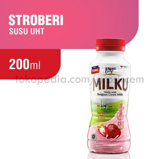 

milku stroberi 200ml