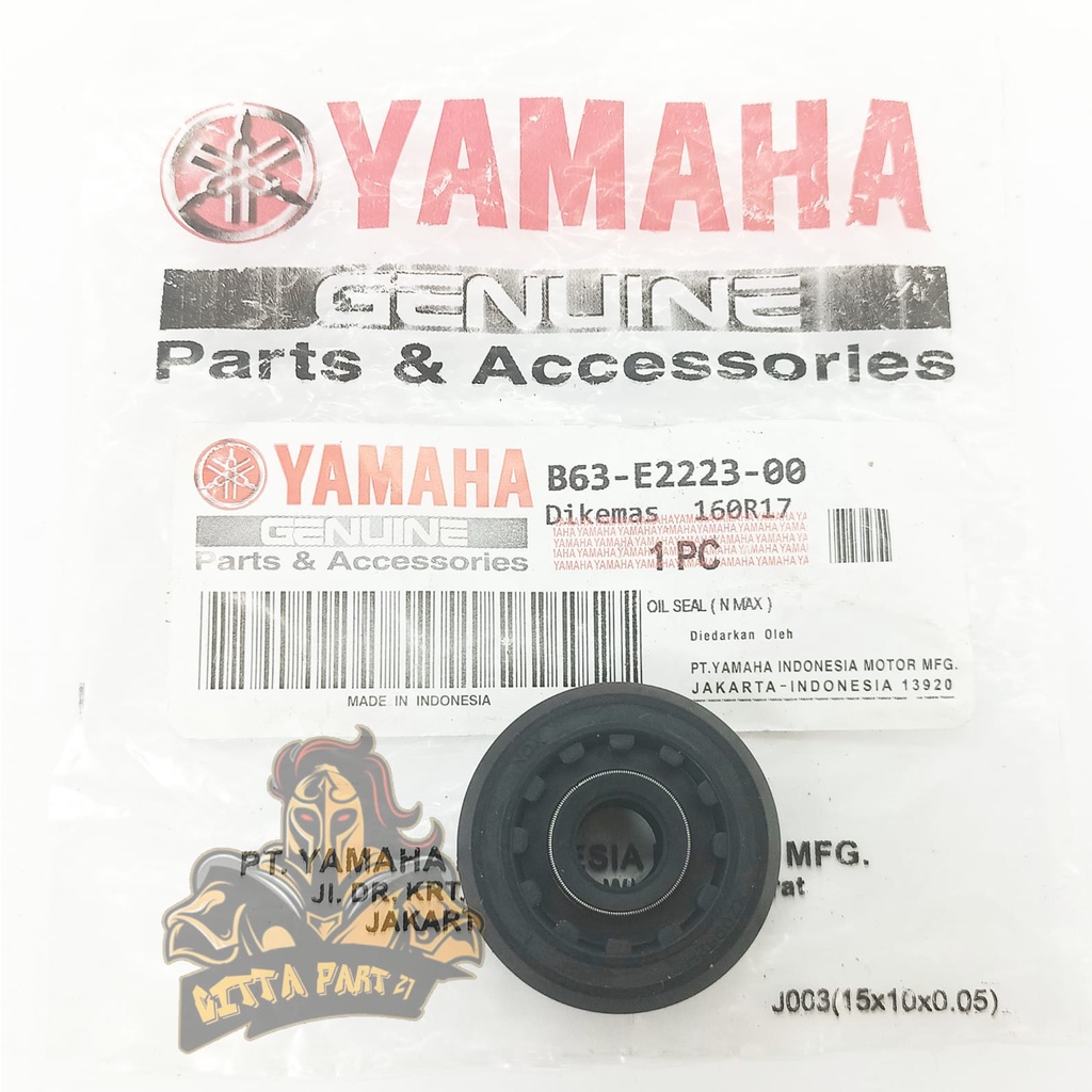 OLI SEAL WATER PUMP YAMAHA B63 KUALITAS ASLI ORIGINAL YAMAHA YGP PRESISI KARET BERKUALITAS TIDAK MUDAH KERAS TAHAN PANAS DAN TIDAK NGEMBANG DAN DIJAMIN AWET NMAX AEROX LEXI