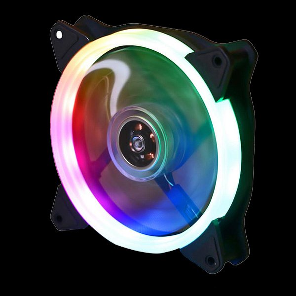 FAN CASING SIMMBADDA BATTLEGROUND F1 (Dual Ring) - LED RGB