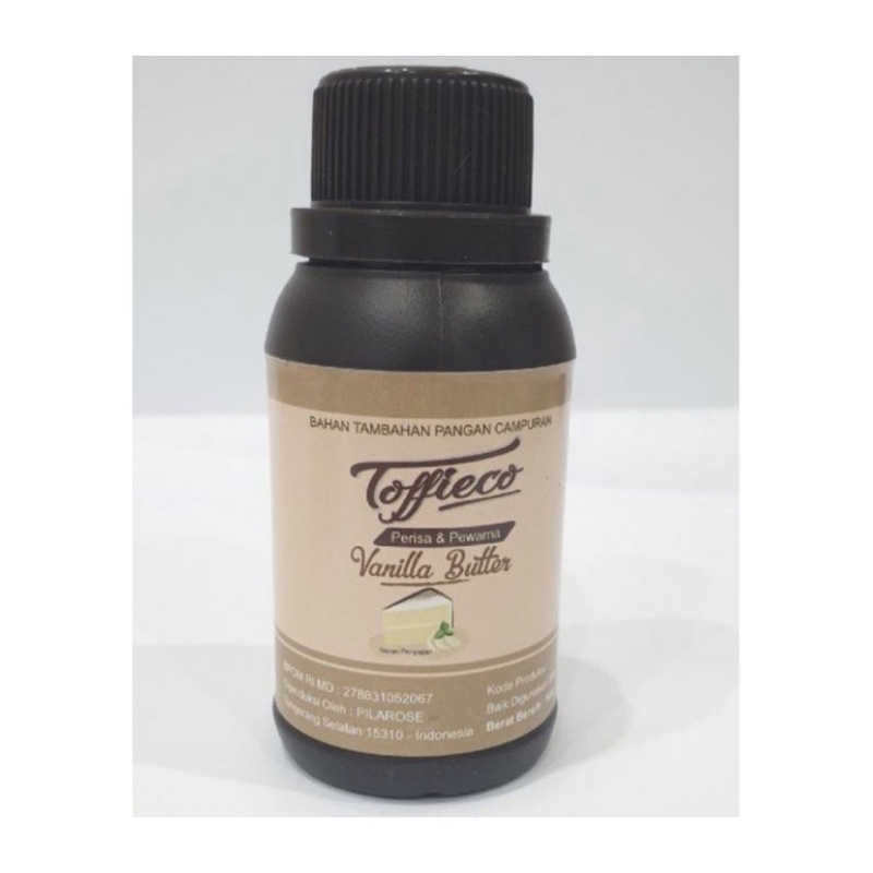 

TOFFIECO VANILLA BUTTER 100 GR
