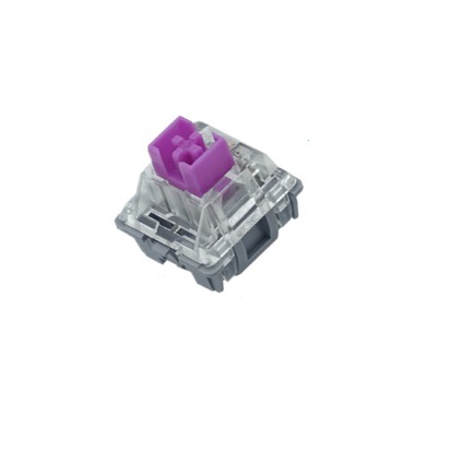 Huano Purple Mechanical Switch ( Tactile Clicky - Plate Mount) 3 PIN