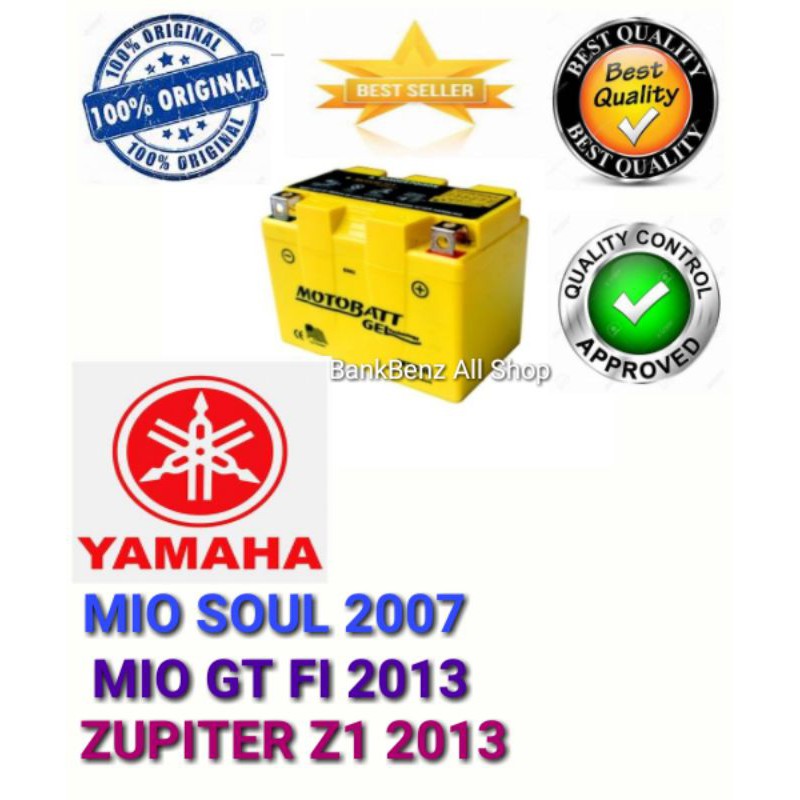 AKI KERING MOTOBATT GEL / YAMAHA MIO GT / SOUL / JUPITER Z1