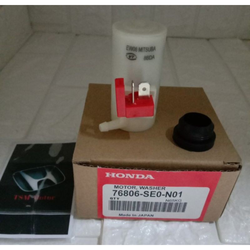 motor washer/motor pompa air wiper honda grand civic LX nova wonder prestige