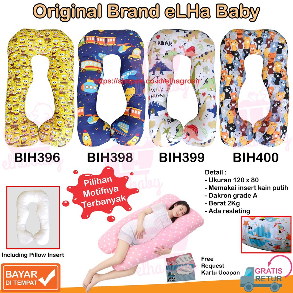 Bantal Hamil Bantal Ibu Hamil Perlengkapan Baby Kado Lahiran Perlengkapan Ibu Hamil Guling Ibu Hamil