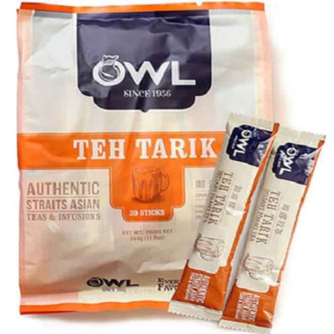 

Teh-Bubuk- OWL TEH TARIK 1 PACK ISI 20 SACHET ORIGINAL SINGAPORE -Dijamin-Halal.