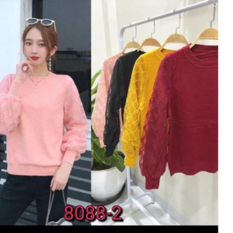 kaos rajut brokat import BKK ld 100