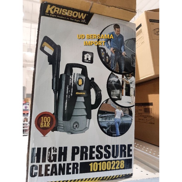 krisbow high pressure cleaner 100bar washer pump jet spray 90-100bar ORIGINAL KRISBOW