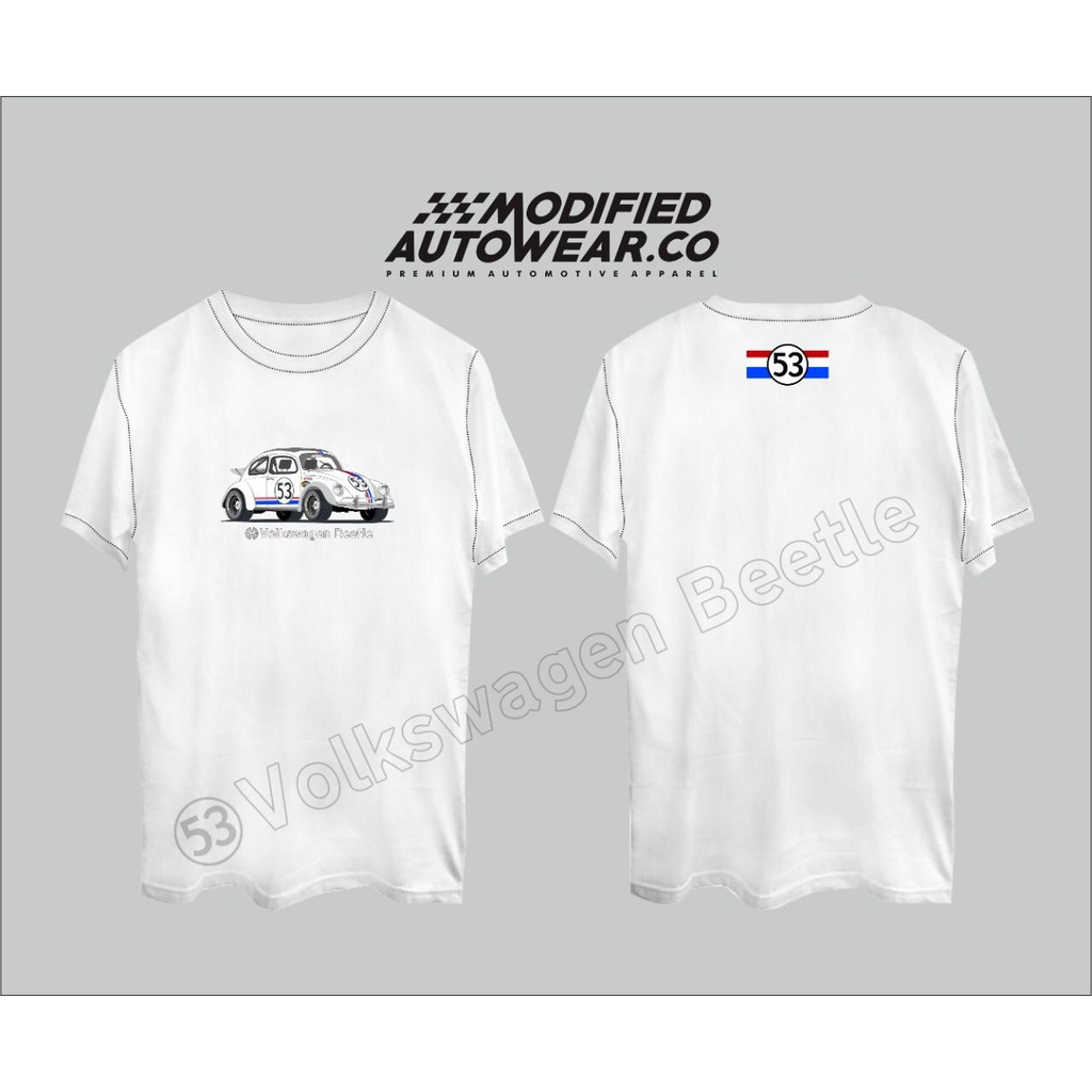 Baju Kaos Mobil VW Herbie
