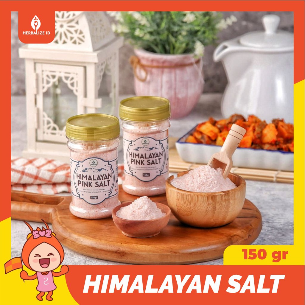 

Garam Himalaya 150 gr Asli Original pakistan Himalayan pink salt - Himsalt