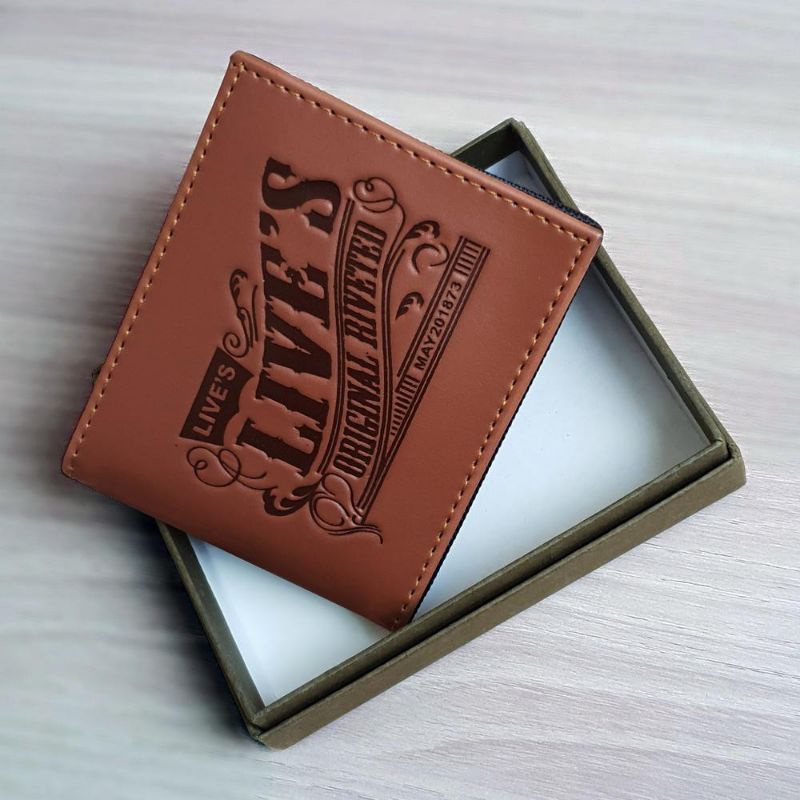 Dompet Cowok Lipat 2 Dompet cowok + Box-Coffe 01