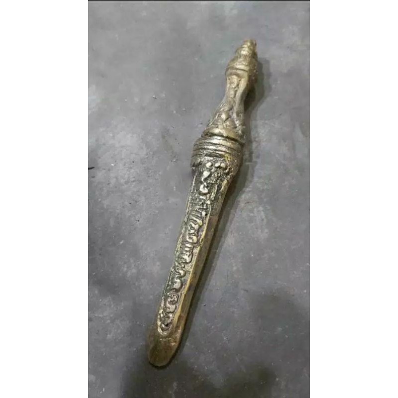 MINIATUR KERIS ANTIK KUNINGAN