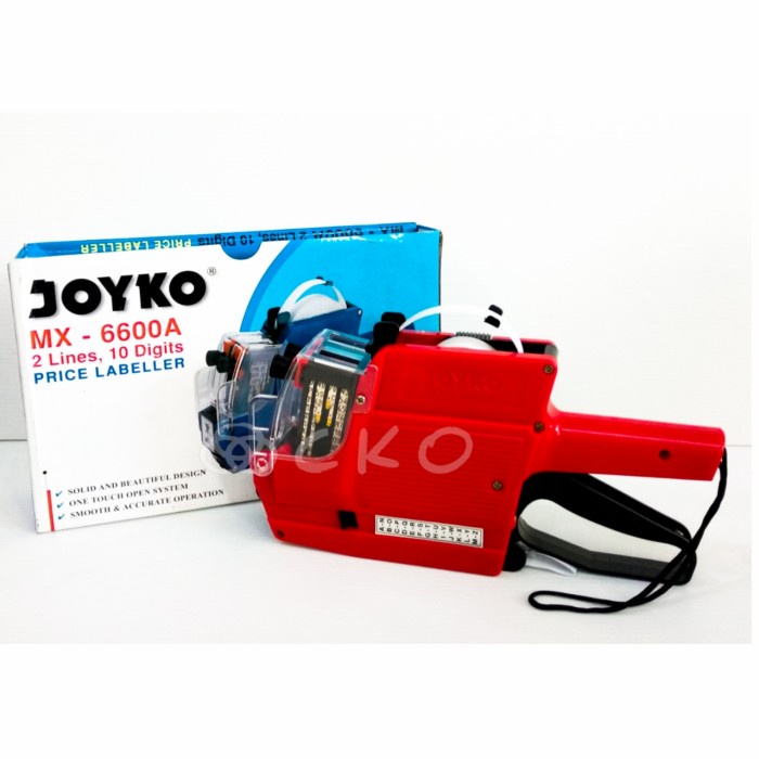 

(TERLARIS) alat label harga joyko 2 baris MX-6600A / price label joyko 2 line