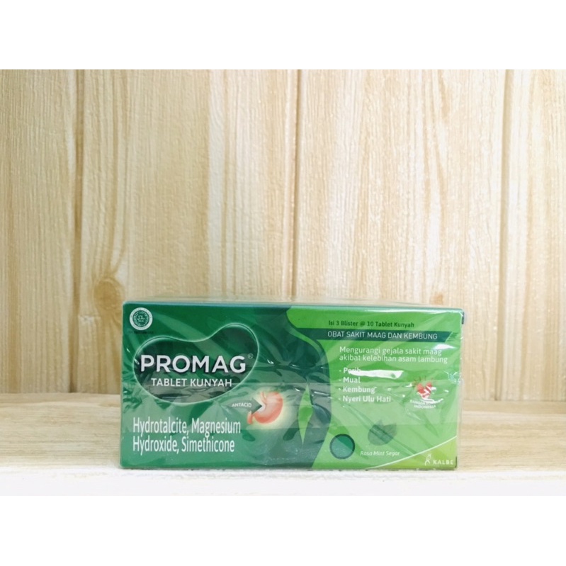 Promag Tablet | Promag Cair Sachet | obat sakit maag dan Lambung