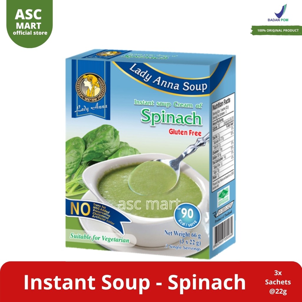 

Lady Anna Instant Soup Spinach
