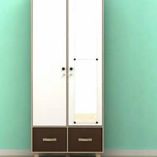 METROPOLIS ARNOR WD2 LEMARI PAKAIAN KAYU PUTIH LEMARI KACA METROPOLIS ARNOR WD2 LEMARI PAKAIAN KAYU PUTIH LEMARI KACA