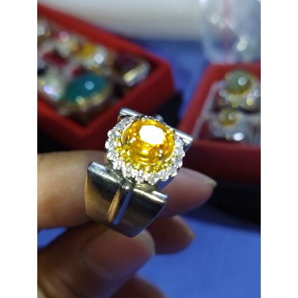 Natural Orange Sapphire