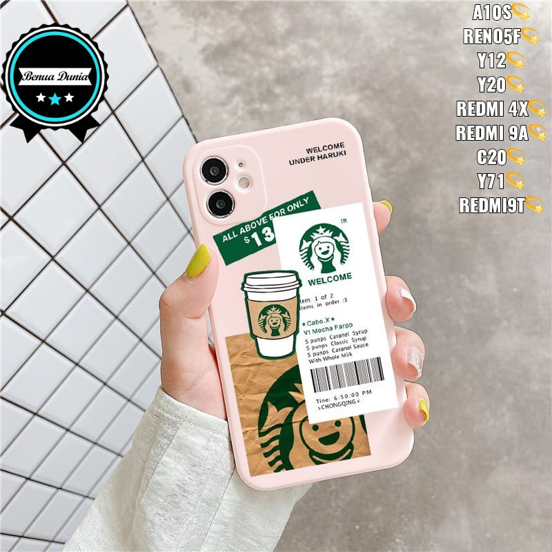 SS074 SOFT CASE TPU DESAIN STAR BUCK OPPO A3S A5S A7 A12 A11K A16 A57 A39 A9 A5 A52 A92 A53 A33 F1S A59 A95 A31 A8 2020 F5 YOUTH F7 F11 A36 A76 A55 F11 PRO A96 5G RENO 5 5F 7Z A96 5G BD2145-7