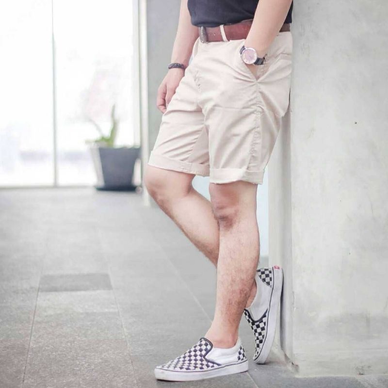 CELANA PENDEK PRIA / CELANA CHINO PENDEK / SHORTPANT TERLARIS