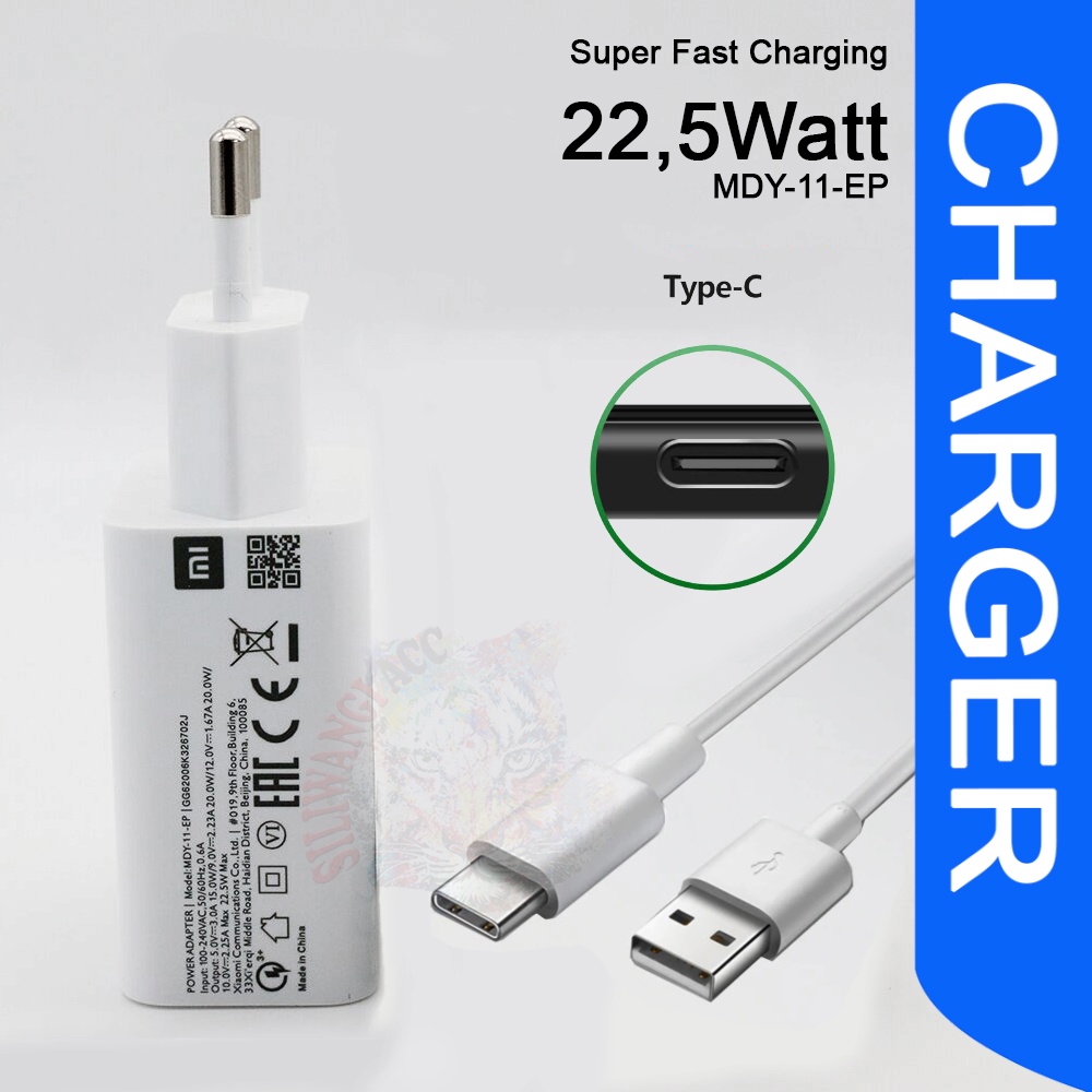 Charger Xiaomi 22.5Watt USB Type C MDY-11-EP Oem