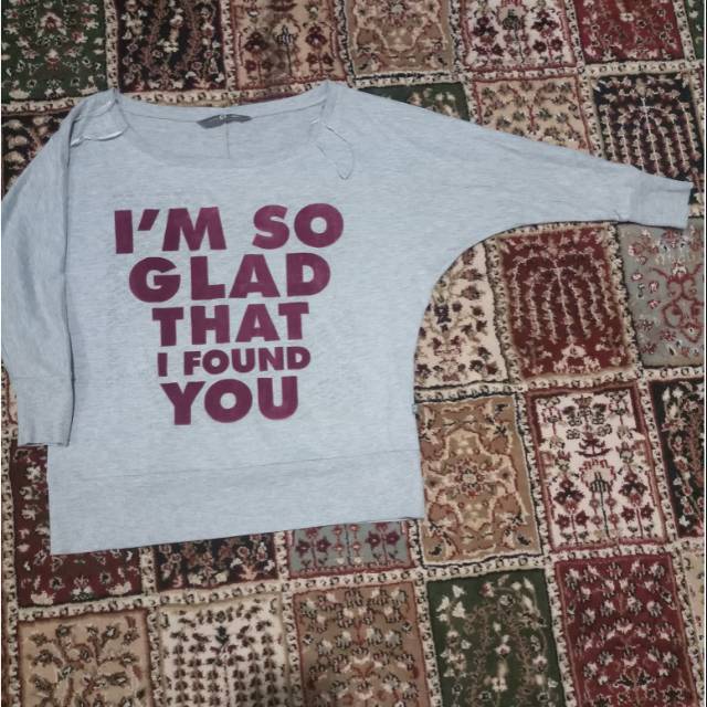 Preloved C2 kaos lengan panjang