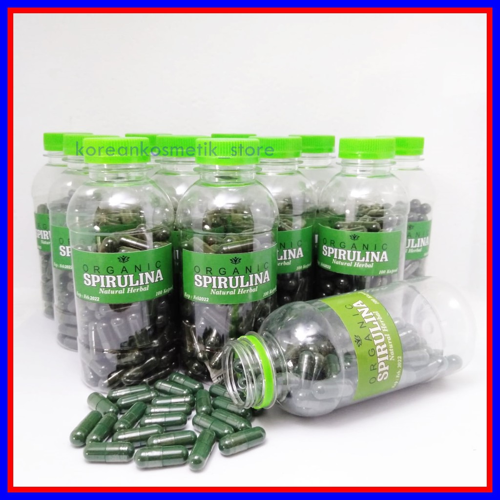 MASKER SPIRULINA ORIGINAL / MASKER SPIRULINA / SPIRULINA MASKER WAJAH