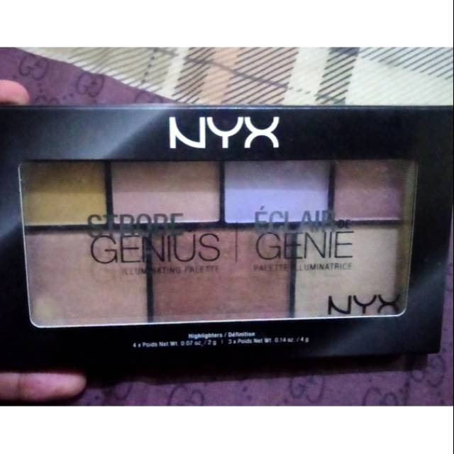 NYX eyeshadow & powder foundation